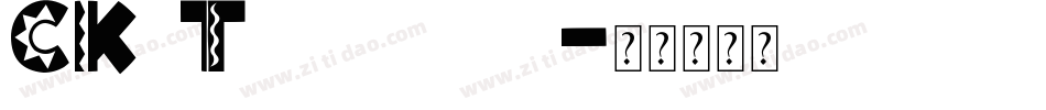 CK Tijuana字体转换